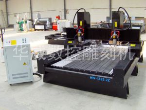 双鸭山岭东区双头立体多功能石材雕刻机HW-1325-2Z